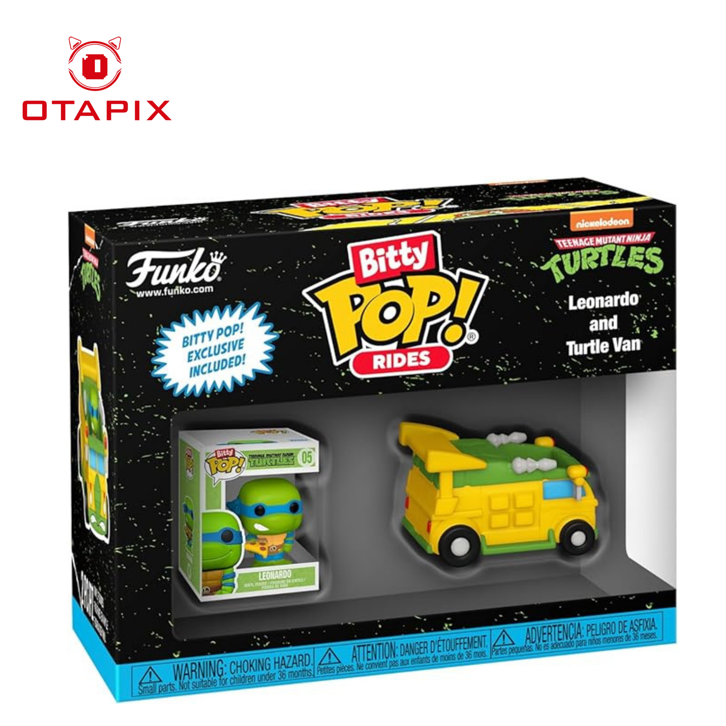 Funko Pop Bitty Ride: Teenage Mutant Ninja Turtles