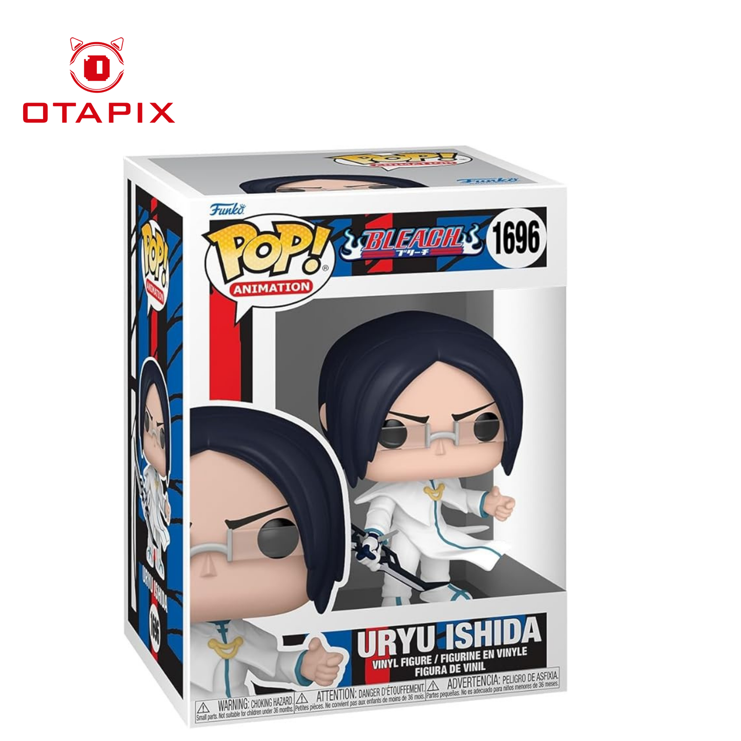 Funko POP Animation: Bleach - Uryu Ishida - 1/6 probabilidades para variante de persecución rara - Bleach - Figura de vinilo coleccionable