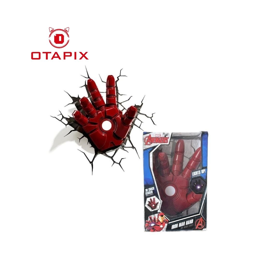 Iron Man Lampara 3D