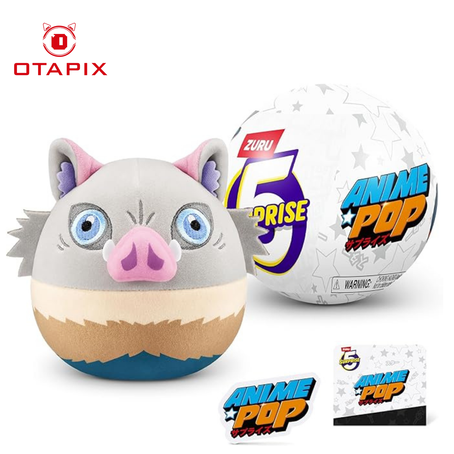 Peluche de 5 Pulgadas – Mystery Anime Unboxing con Personajes de Naruto, Demon Slayer, Bleach y Más