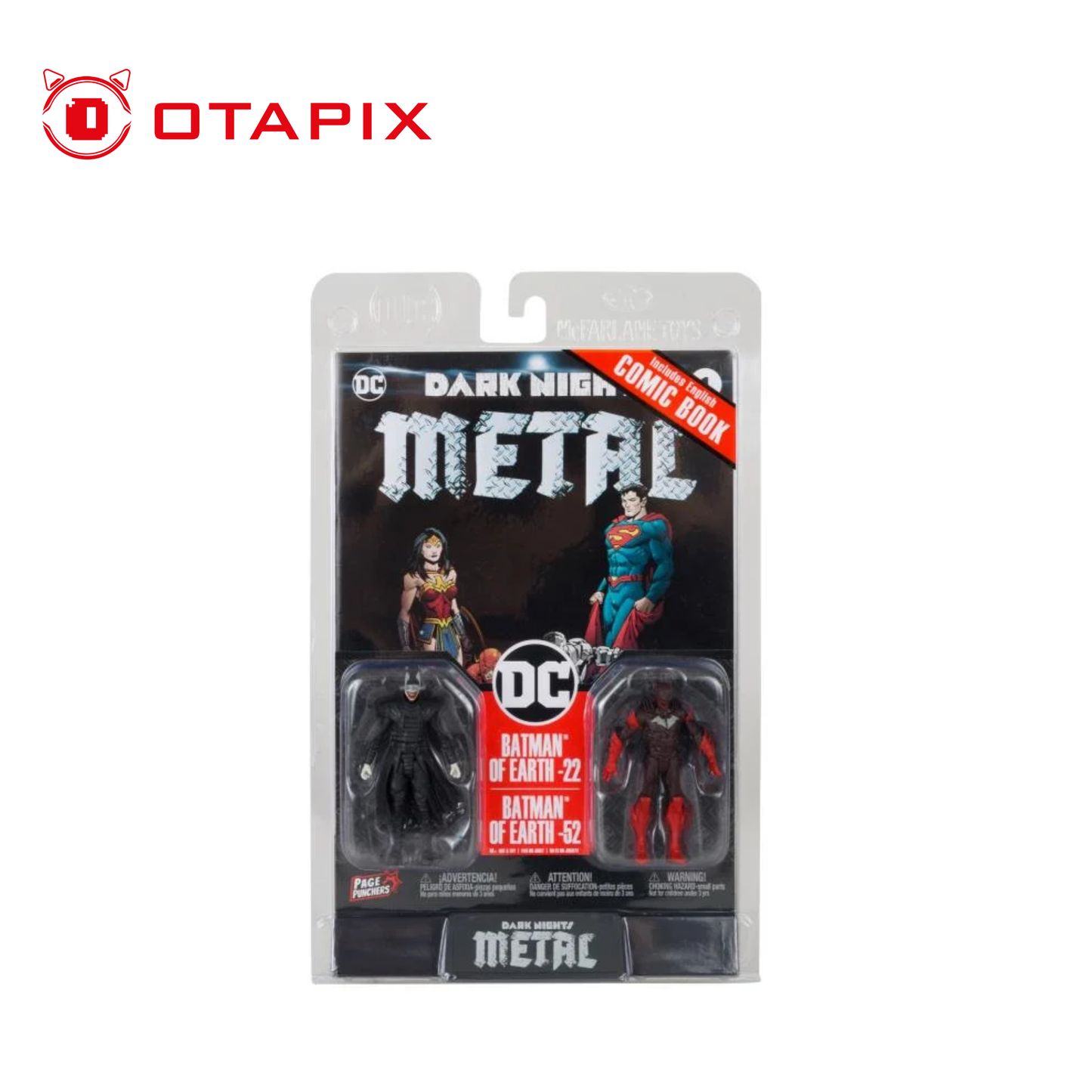 Batman Who Laughs & Red Death Set con Cómic | DC | Otapix