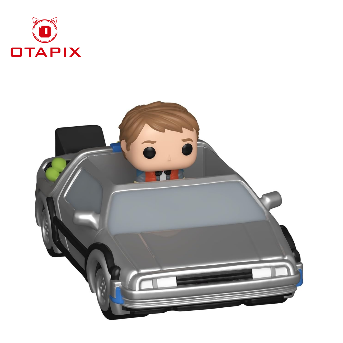 Bitty Pop! Marty McFly & Máquina del Tiempo – Back to the Future | Otapix