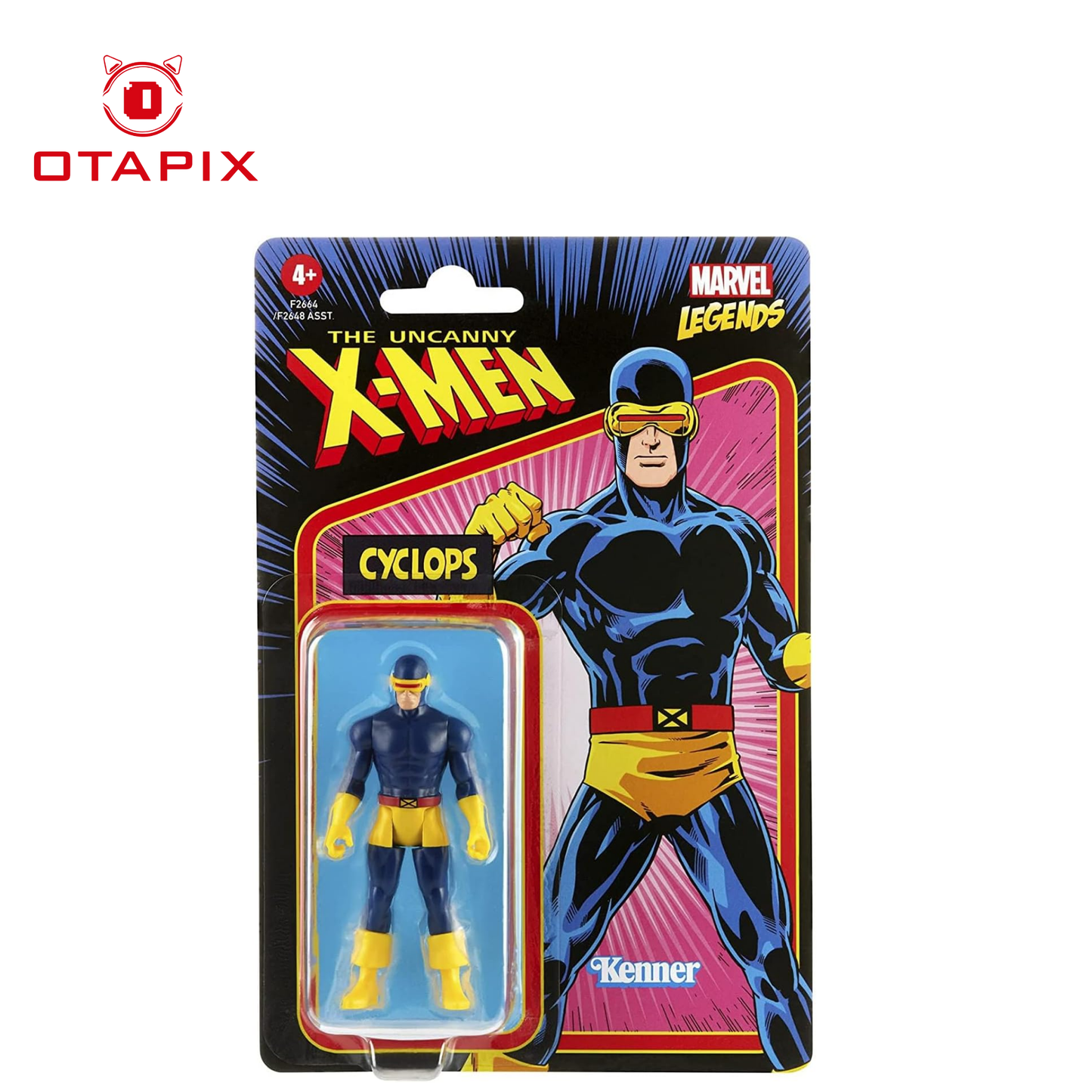 Cyclops 3.75" – Marvel Legends Retro Collection | Otapix