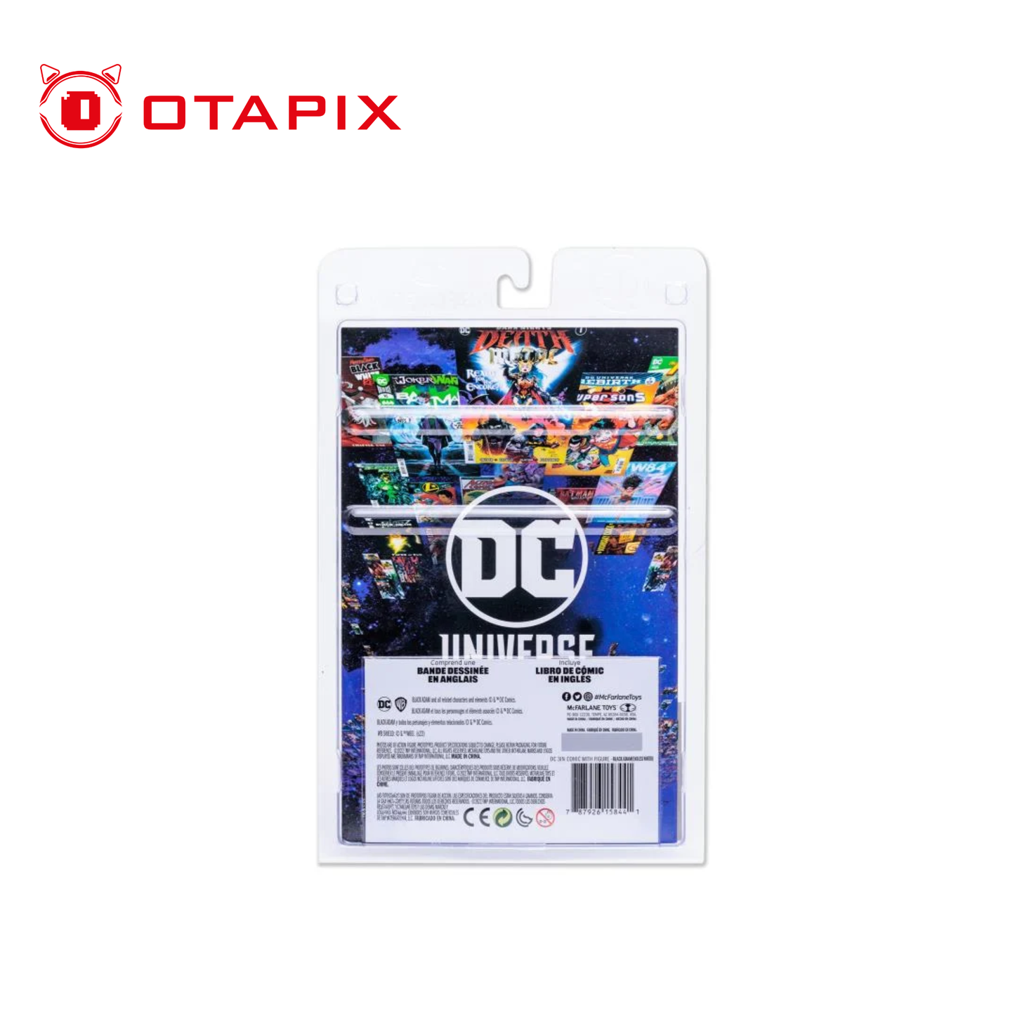 DC Comics Page Punchers Black Adam 3” | Figura con Cómic Coleccionable