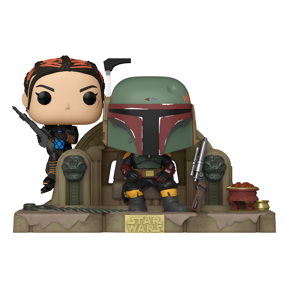 Funko Pop Moments Boba Fett Fennec Shand vista lateral