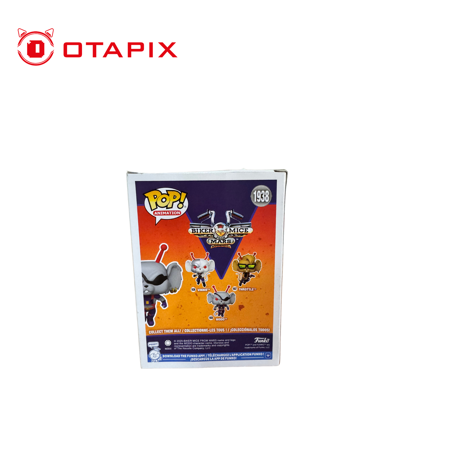 Funko Pop! Animation Biker Mice from Mars #1938 Modo | Figura Coleccionable