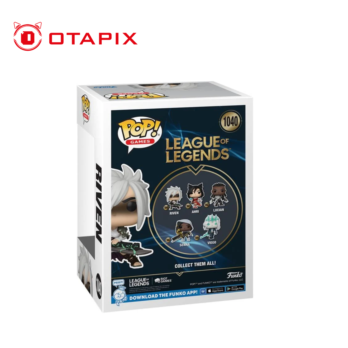 Funko Pop! Games League of Legends – Riven | Figura Coleccionable