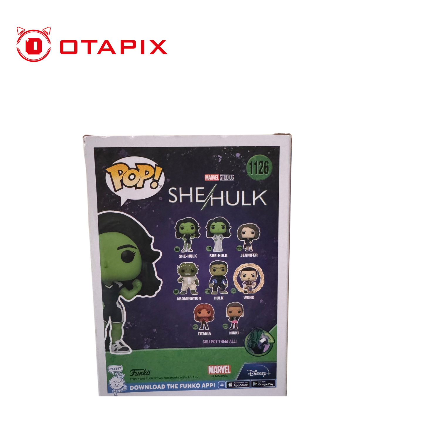 Funko Pop! She-Hulk #1126 – Marvel Studios | Otapix