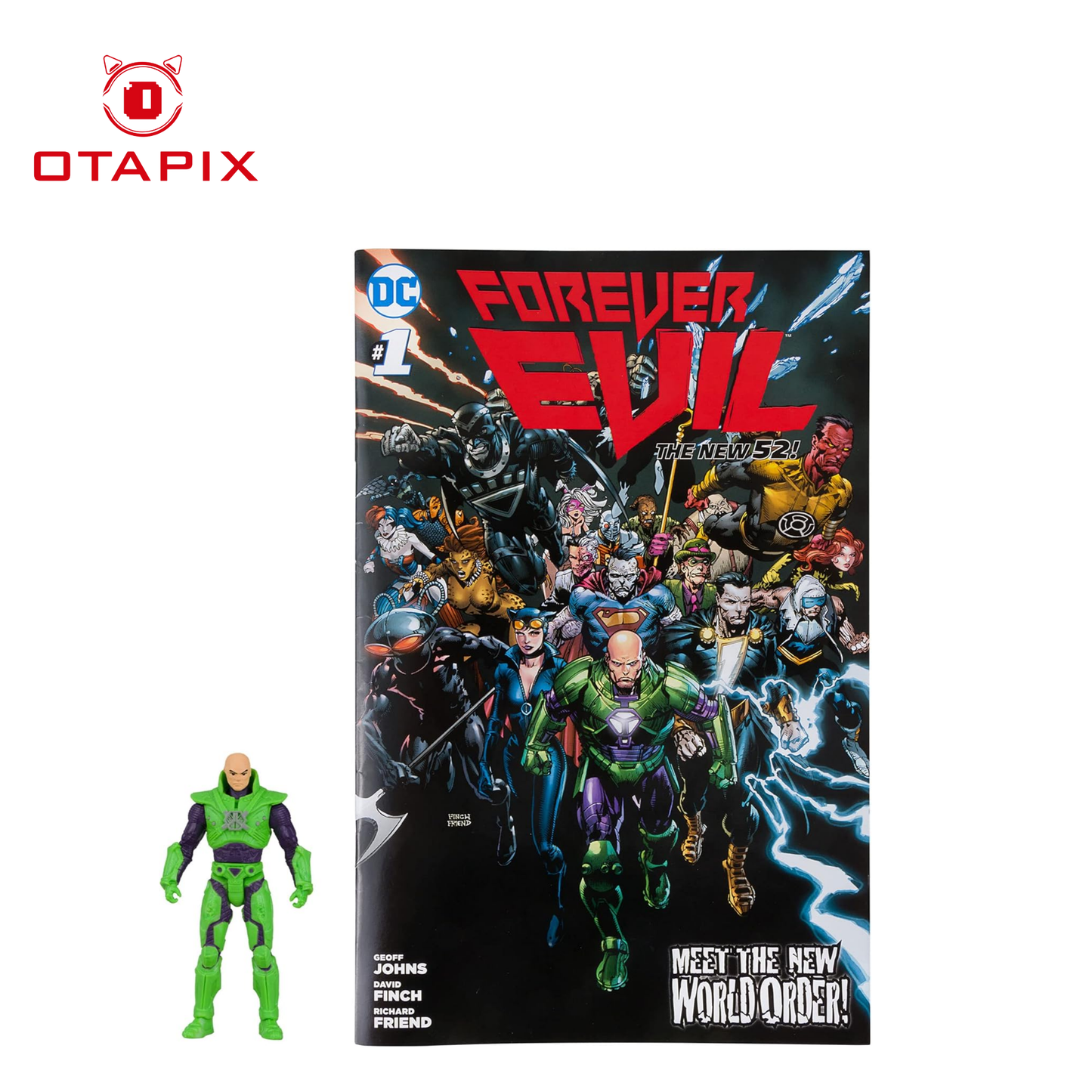Lex Luthor 3" – DC Comics Page Punchers Figura con Cómic | Otapix