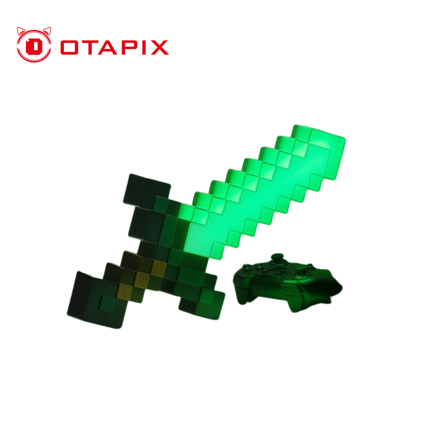 Minecraft Diamond Sword Light Lámpara Gamer | Otapix