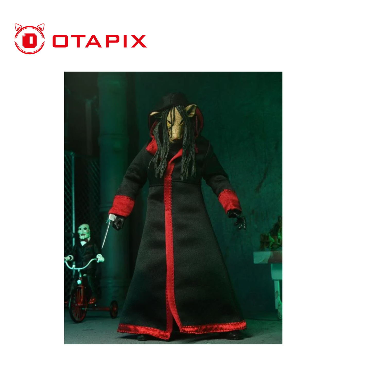 Saw Ultimate Jigsaw Killer (Black Robe) Action Figure | Otapix