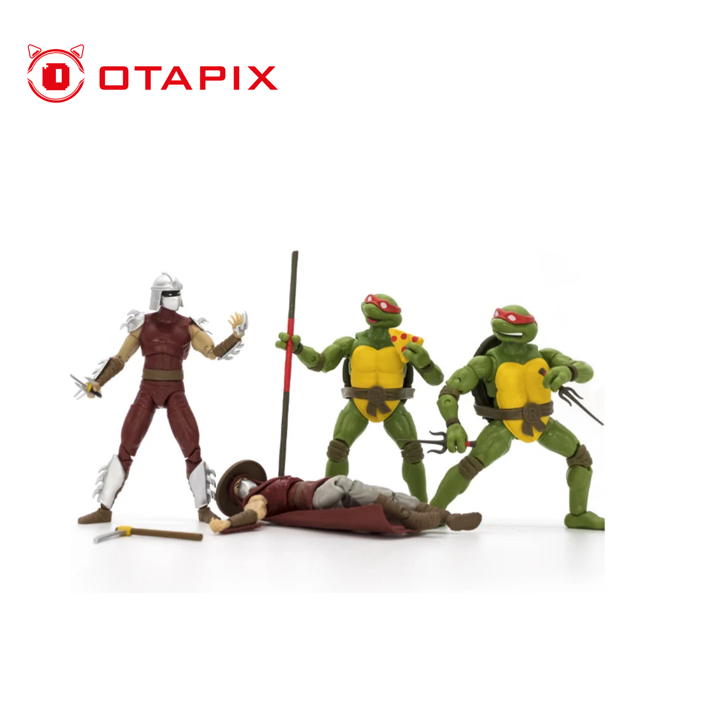 Teenage Mutant Ninja Turtles BST AXN PX Previews Exclusive Classic Comic Four-Pack (Set 2) | Figuras Coleccionables
