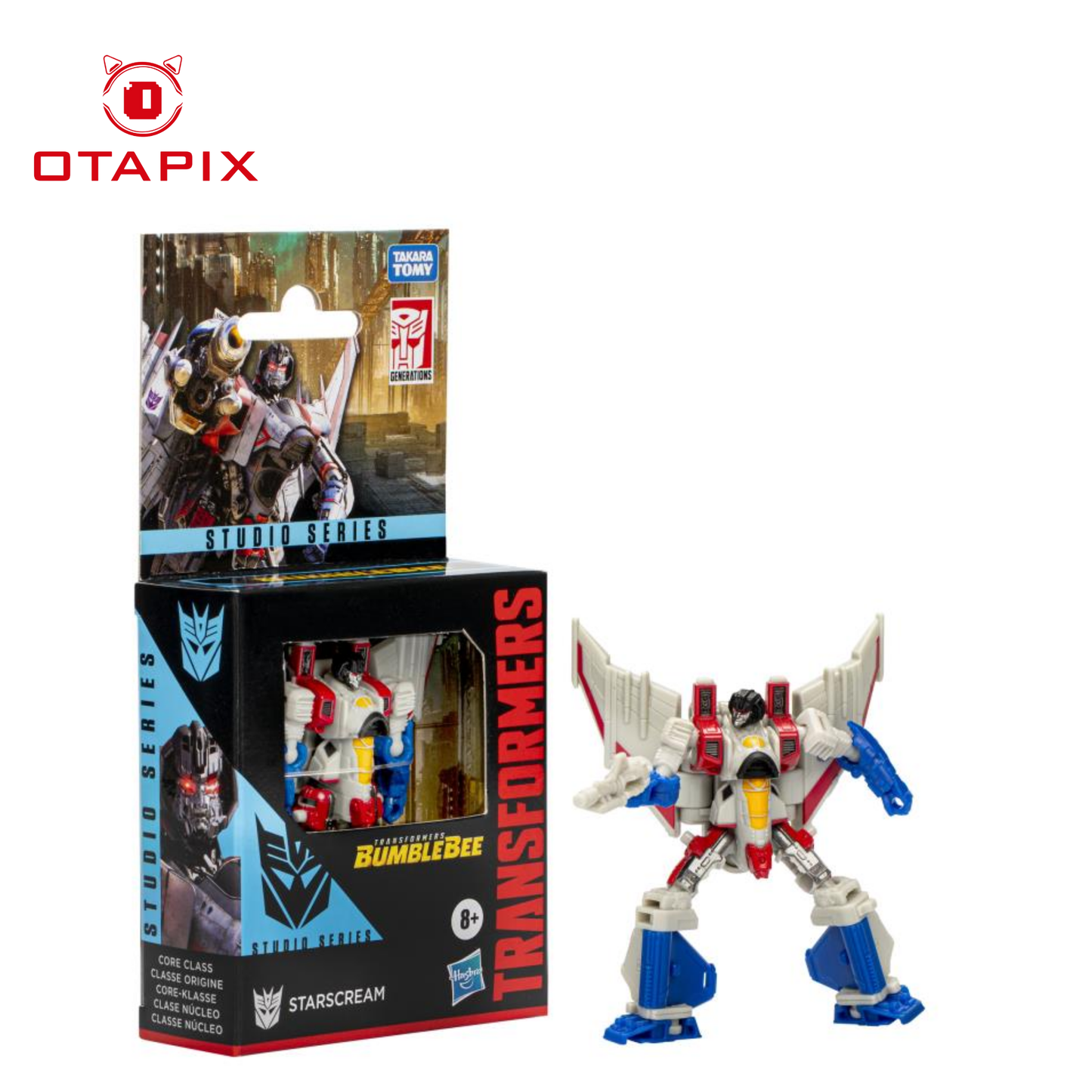 Transformers Bumblebee Studio Series – Starscream Core Class Figura | Otapix