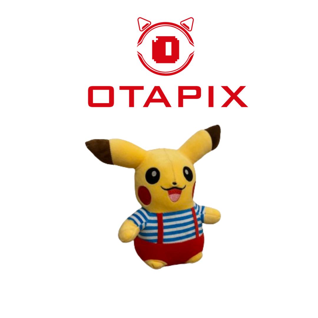 Peluche Pikachu camisa rayada
