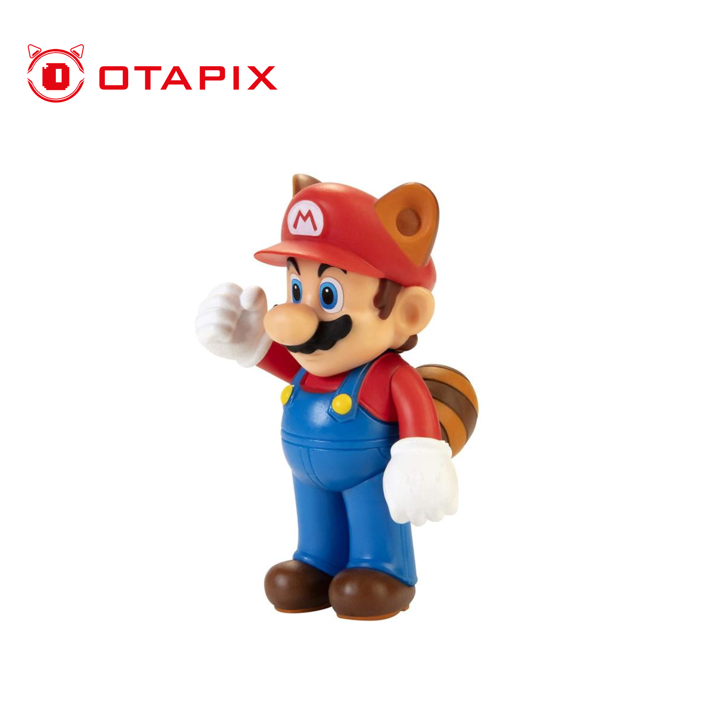 World of Nintendo Raccoon Mario 2.5” | Figura Coleccionable Edición Articulada