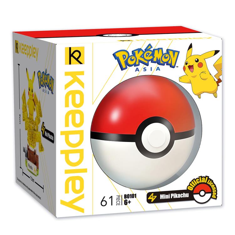 Pokemon Pikachu Mini Qman Building Blocks Toy Set