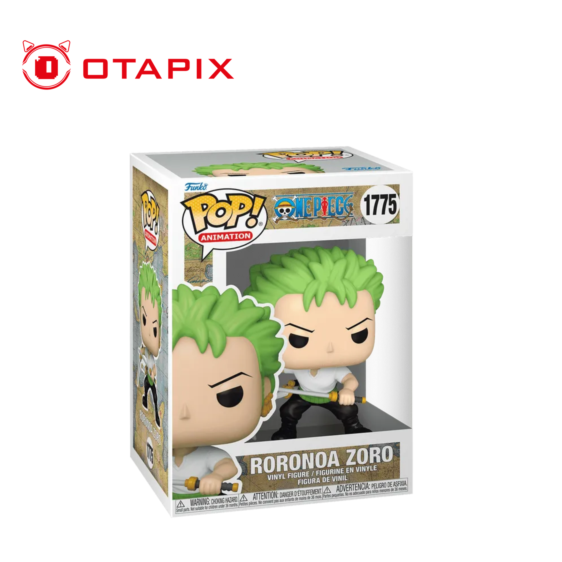 Funko Pop One Piece Roronoa Zoro #1775 - portada OTAPIX