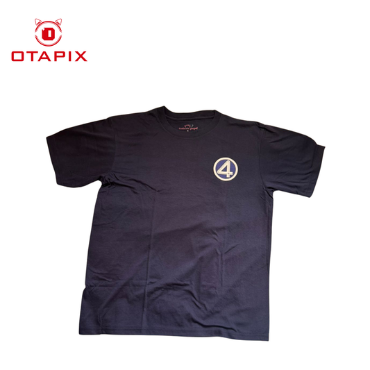 Camiseta Los 4 Fantásticos Logo – 100% Algodón Unisex | Otapix