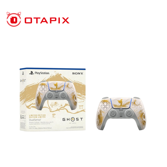 Control DualSense PS5 Ghost of Yōtei Gold Limited Edition | Edición Especial PlayStation 5 | Otapix Nicaragua