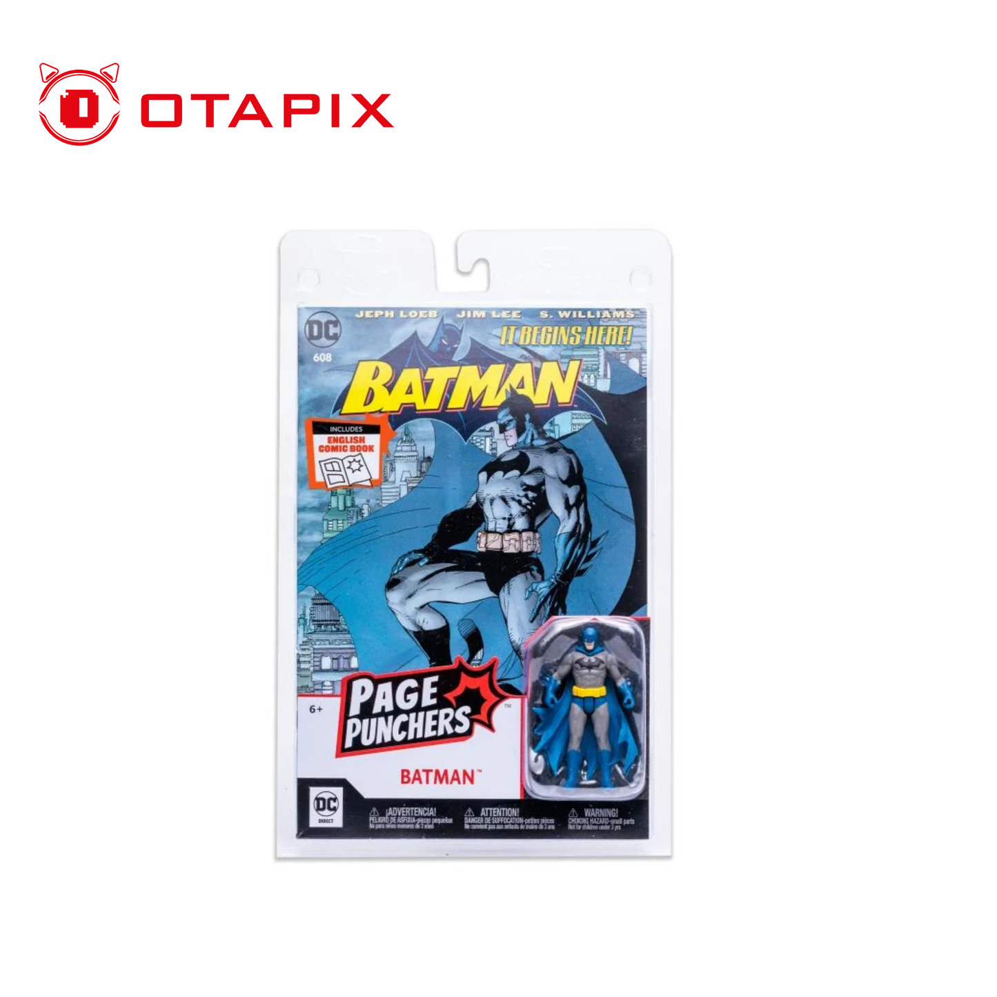 DC Comics Page Punchers Batman 3” | Figura con Cómic Coleccionable