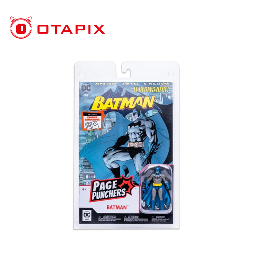 DC Comics Page Punchers Batman 3” | Figura con Cómic Coleccionable