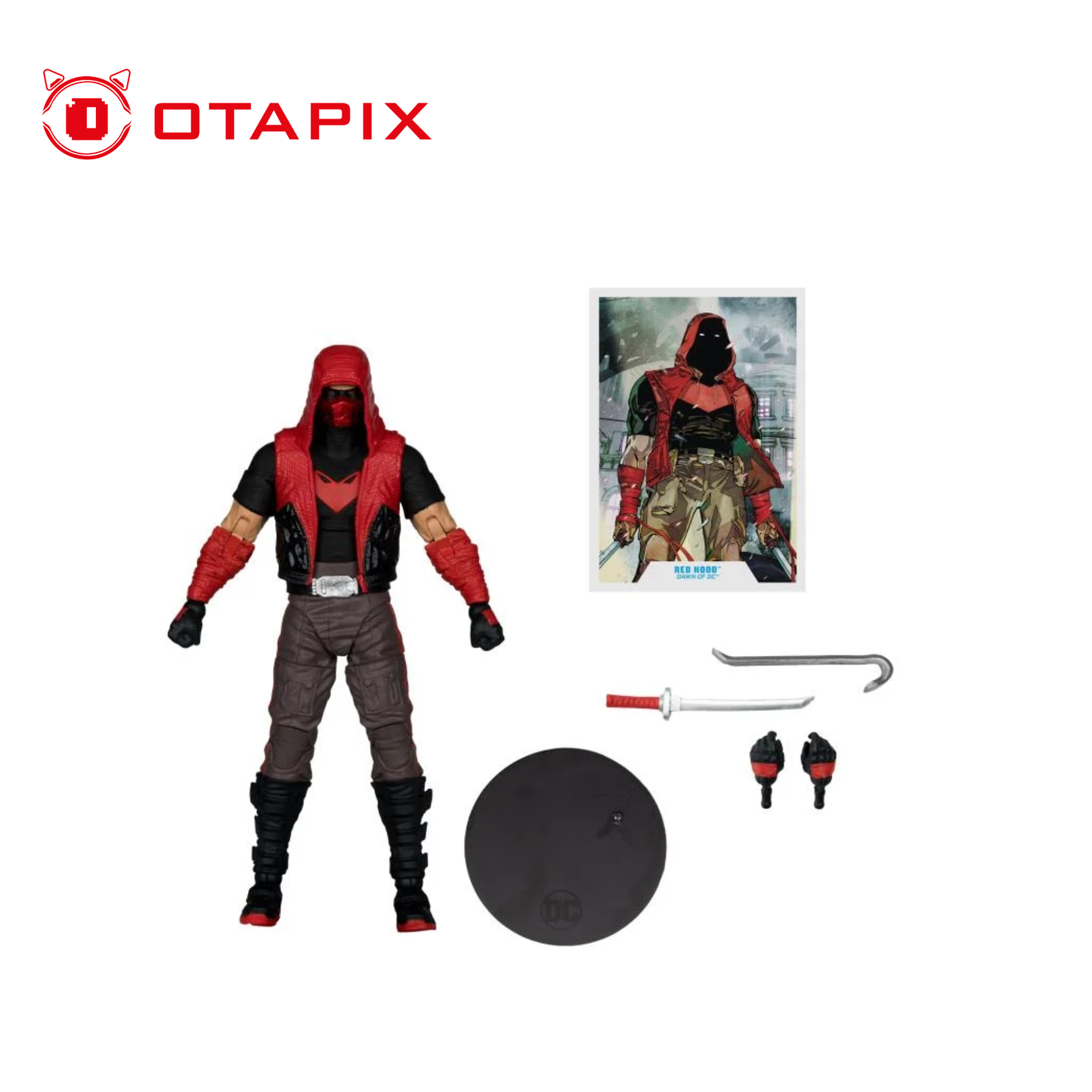 Dawn of DC Multiverse – Red Hood Figura de Acción | Coleccionable DC
