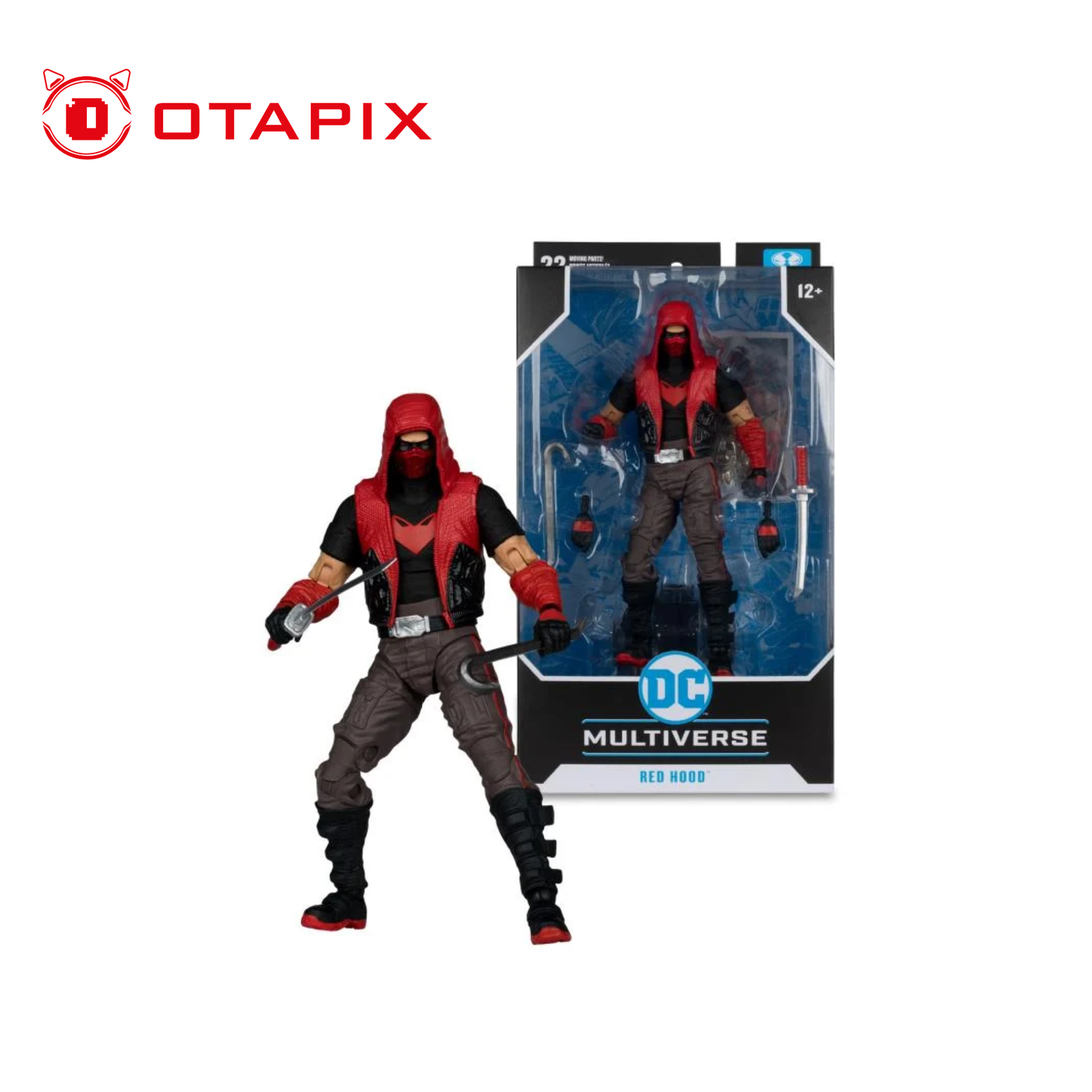 Dawn of DC Multiverse – Red Hood Figura de Acción | Coleccionable DC