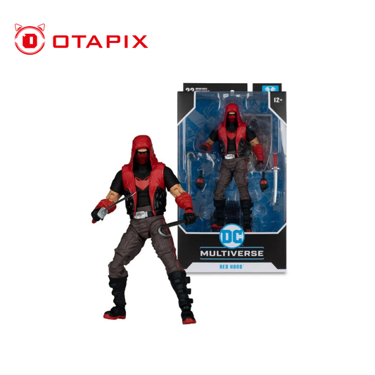 Dawn of DC Multiverse – Red Hood Figura de Acción | Coleccionable DC