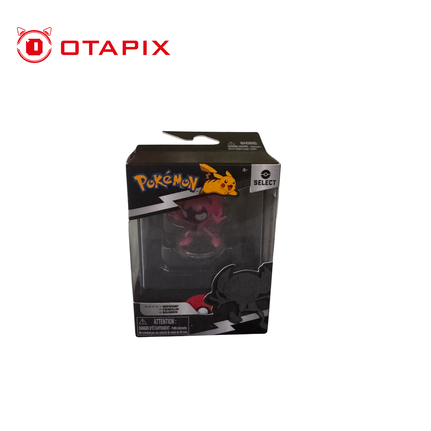 Figura Pokémon Select Impidimp 4 Pulgadas Oficial – Coleccionable Original | Otapix