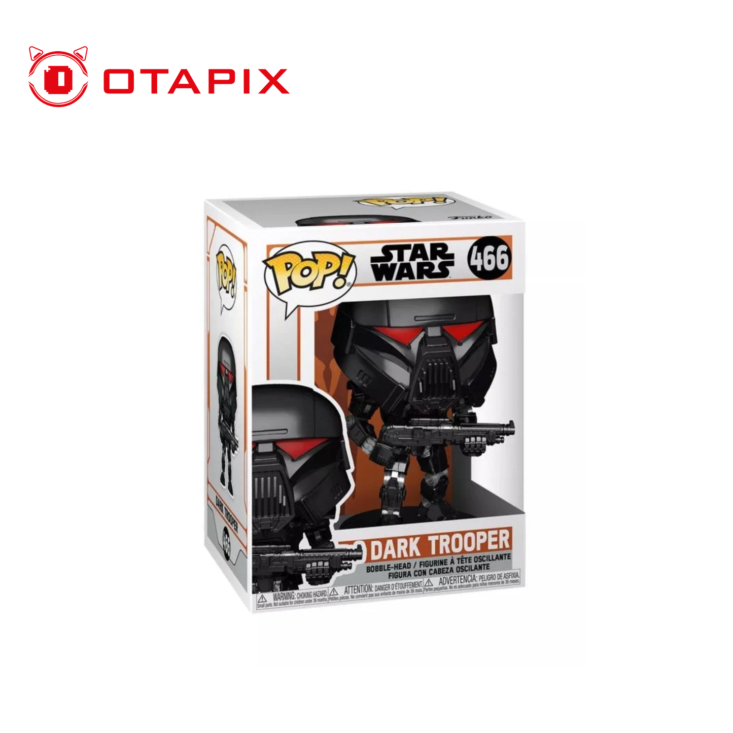 Funko Pop! Star Wars The Mandalorian – Dark Trooper | Figura Coleccionable