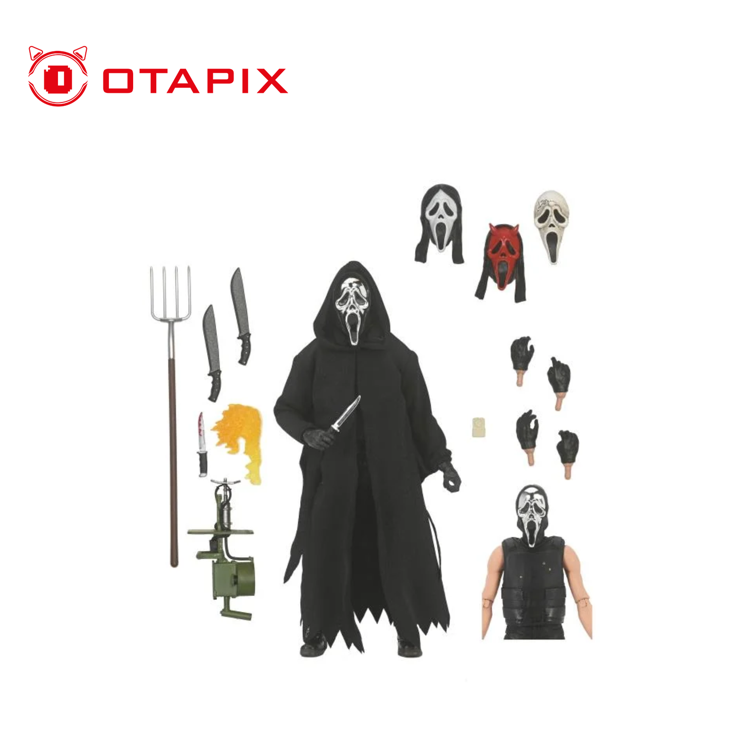 Ghost Face Inferno Ultimate Figure | Horror Collection | Otapix