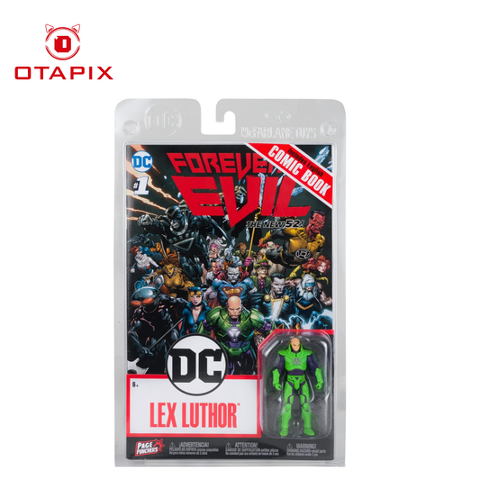 Lex Luthor 3" – DC Comics Page Punchers Figura con Cómic | Otapix