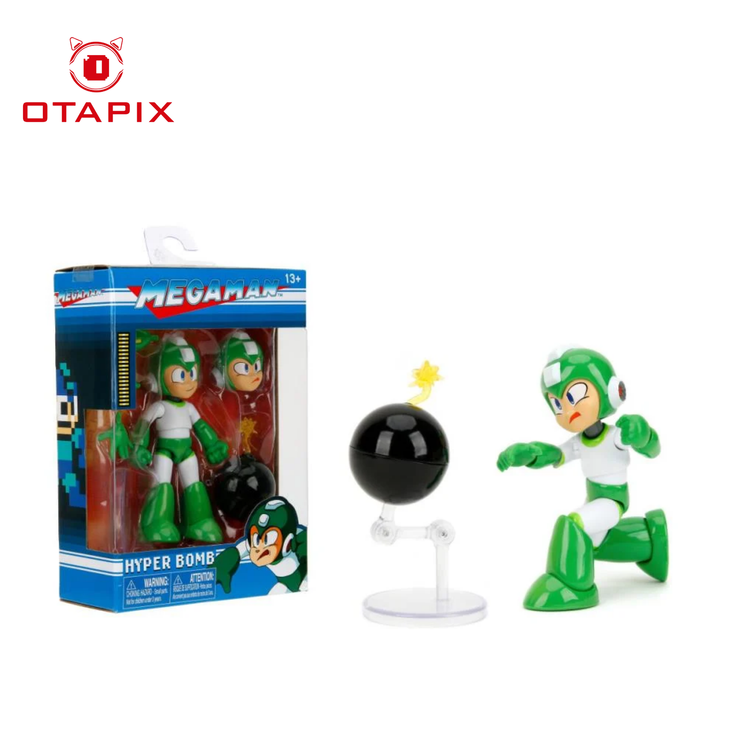 Mega Man Hyper Bomb 1/12 | Figura de acción coleccionable en Otapix