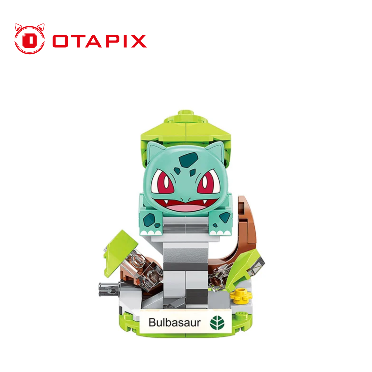 Pokémon Bulbasaur Mini Qman | Set de Bloques de Construcción | Otapix