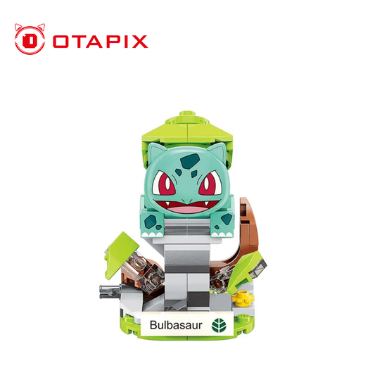 Pokémon Bulbasaur Mini Qman | Set de Bloques de Construcción | Otapix