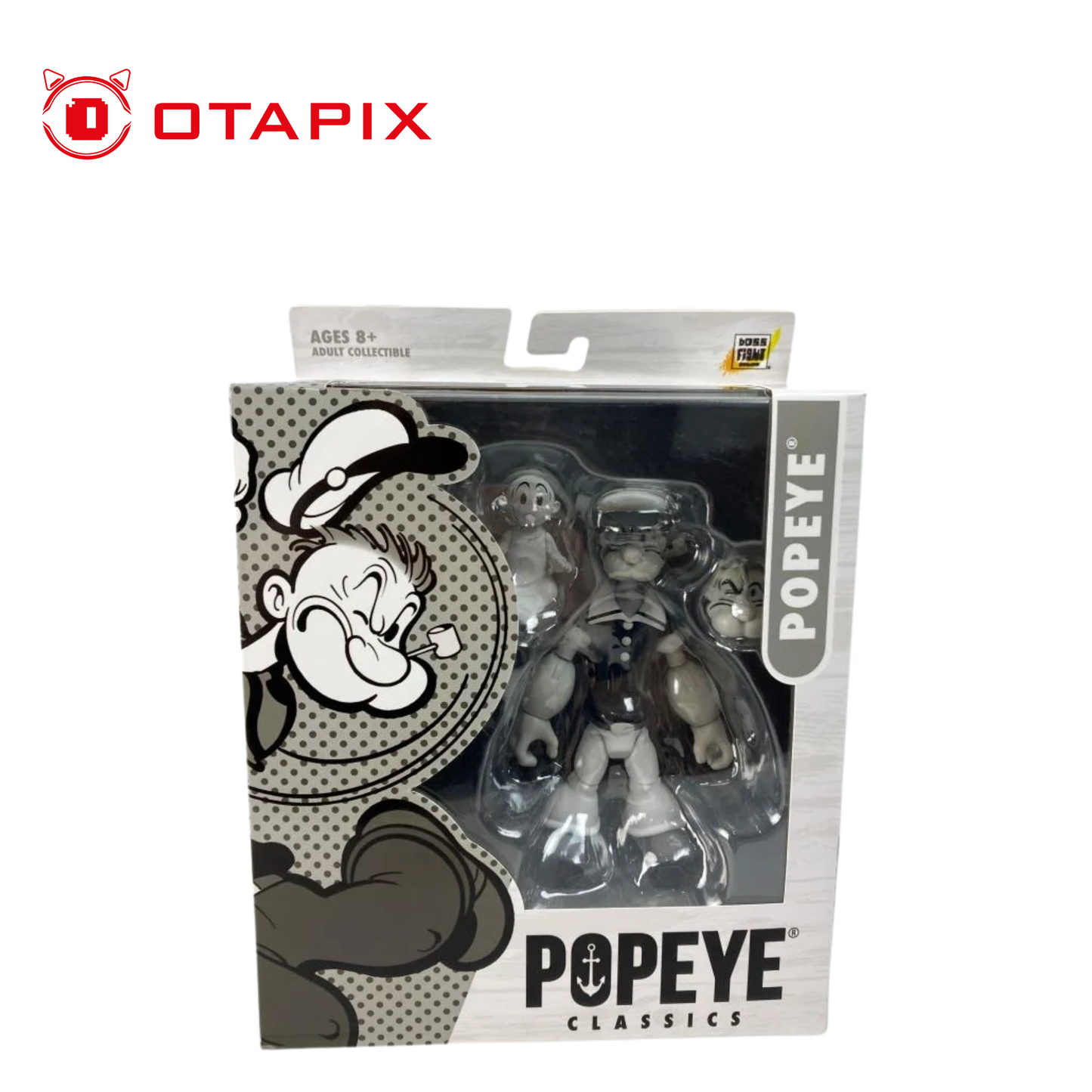 Popeye Black & White BBTS Exclusive | Popeye Classics | Otapix