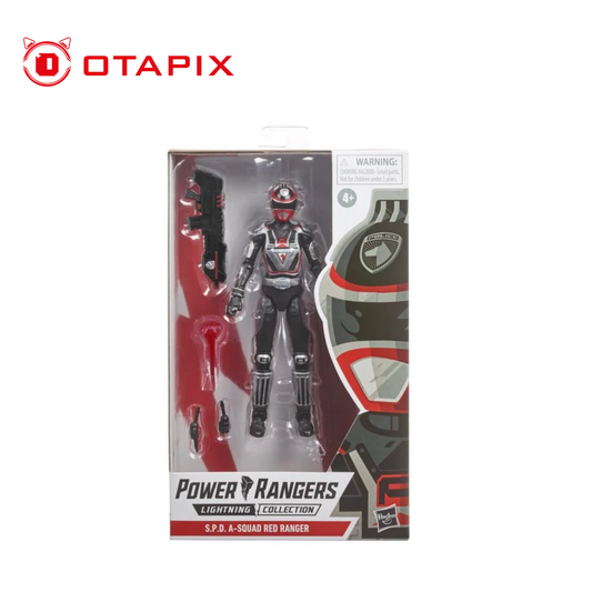 Power Rangers S.P.D. Lightning Collection – A-Squad Red Ranger | Figura Coleccionable