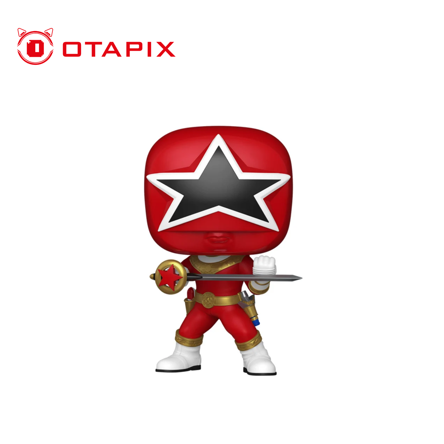 Power Rangers Zeo Pop! Television #1714 – Red Zeo Ranger | Figura Coleccionable