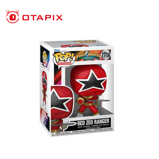 Power Rangers Zeo Pop! Television #1714 – Red Zeo Ranger | Figura Coleccionable