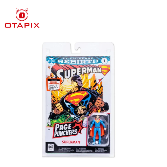 Superman 3" – DC Comics Page Punchers Figura con Cómic | Otapix