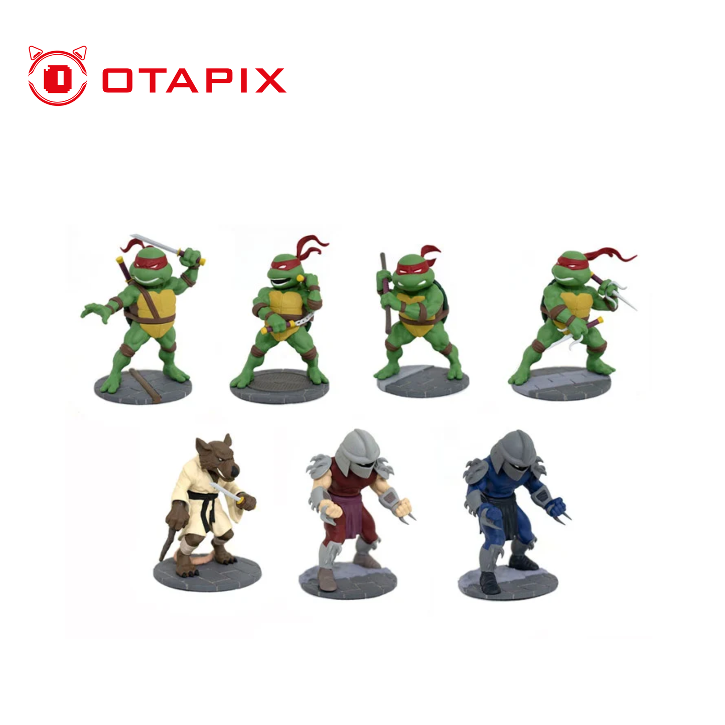 Teenage Mutant Ninja Turtles D-Formz Random Figure | Figura Coleccionable