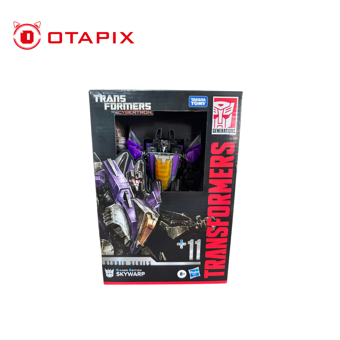 Transformers Studio Series Gamer Edition – Skywarp War for Cybertron Figura Coleccionable